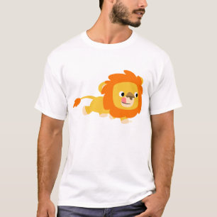 Opportunistic Cartoon Lion children T-shirt