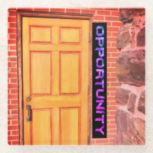 Opportunity Glass Coaster