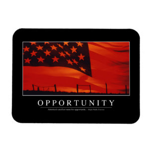 Opportunity: Inspirational Quote Magnet