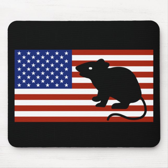 Oppose Fascism  Mouse Pad (Front)