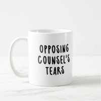 Opposing Counsel's Tears Funny Lawyer