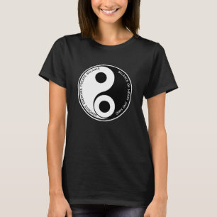 Opposite Energies, Create Balance Yin Yang T-Shirt