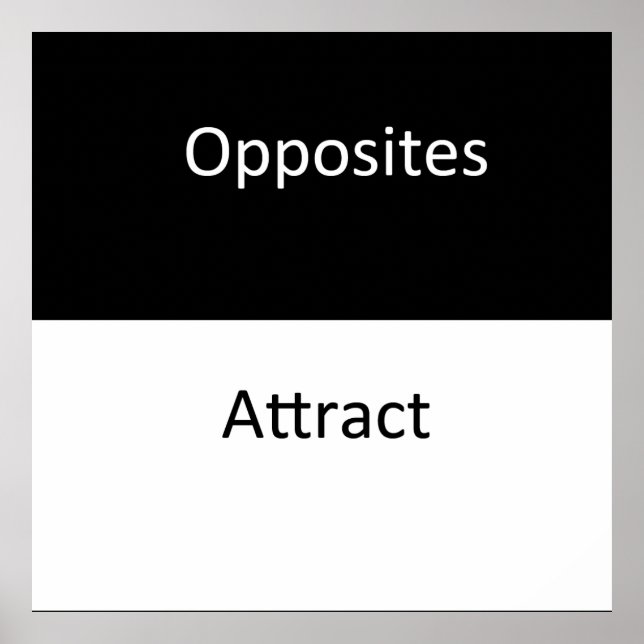 Opposites Attract Poster (Front)