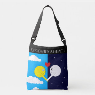 Opposites Attract: Sun & Moon Crossbody Bag