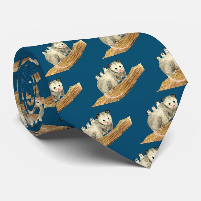 Oppossums Tie (Rolled)