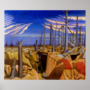 Oppy Wood by John Nash (1917) Poster