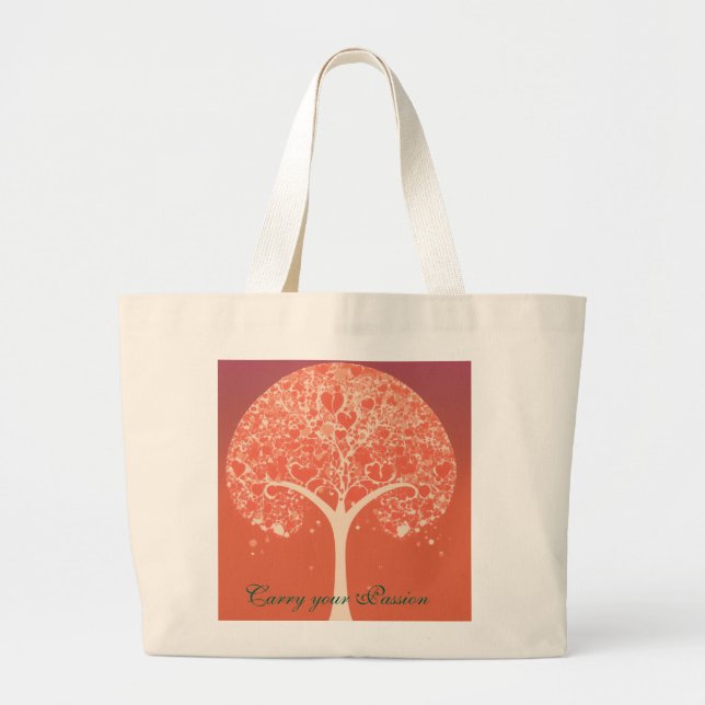 Opra winfrey-Ally Trendy; Echo chick Large Tote Bag (Front)
