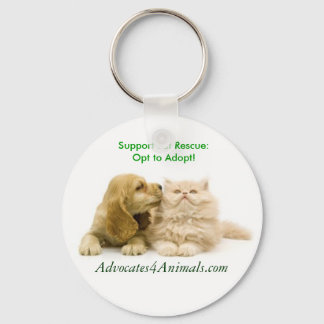 Opt to Adopt- KEYCHAIN