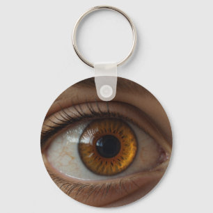 Opthalmologist Eye Doctor Weird Fun Hazel Eye Key Ring