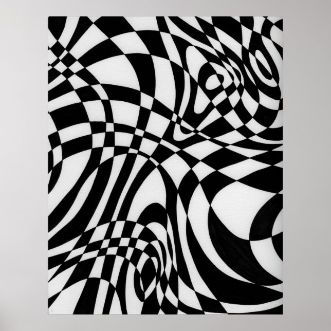 Optic #1 by Michael Moffa Poster (Front)