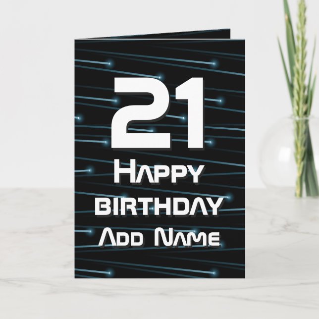 Optic fibre cables card (Front)