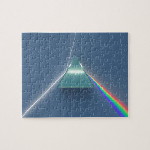 Optic Prism Refracting and Reflecting Light Jigsaw Puzzle