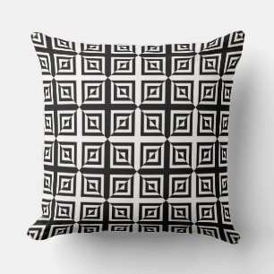 optical diamonds pillow