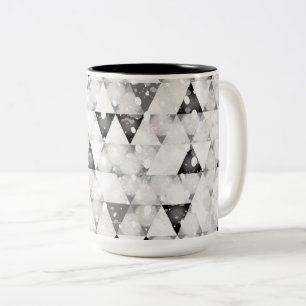 Optical I Two-Tone Coffee Mug