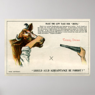 Optical illusion, 1896 poster