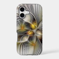 Optical Illusion Abstract 3D Fractal With Depth