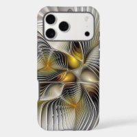 Optical Illusion Abstract 3D Fractal With Depth
