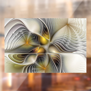 Optical Illusion Abstract 3D Fractal With Depth