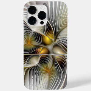 Optical Illusion Abstract 3D Fractal With Depth Case-Mate iPhone 14 Pro Max Case