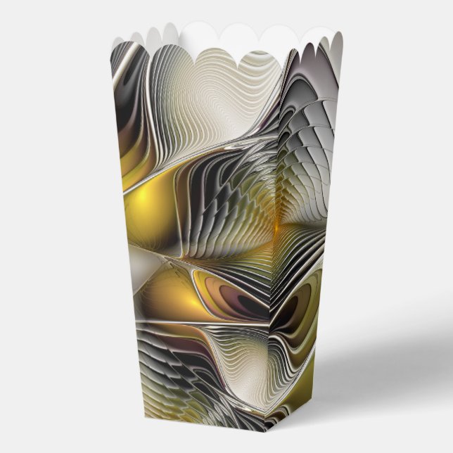 Optical Illusion Abstract 3D Fractal With Depth Favour Box (Front)