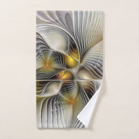 Optical Illusion Abstract 3D Fractal With Depth