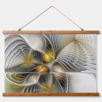 Optical Illusion Abstract 3D Fractal With Depth