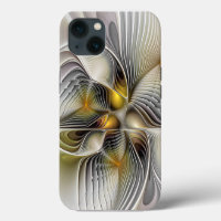 Optical Illusion Abstract 3D Fractal With Depth