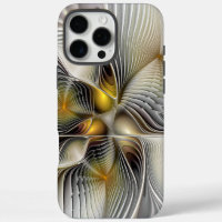 Optical Illusion Abstract 3D Fractal With Depth