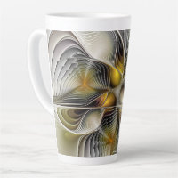 Optical Illusion Abstract 3D Fractal With Depth