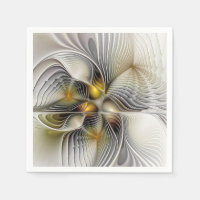 Optical Illusion Abstract 3D Fractal With Depth
