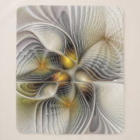 Optical Illusion Abstract 3D Fractal With Depth