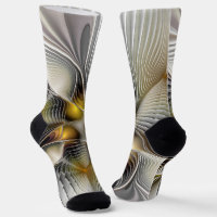 Optical Illusion Abstract 3D Fractal With Depth