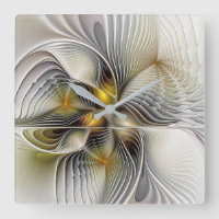Optical Illusion Abstract 3D Fractal With Depth