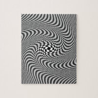 Optical Illusion Black and White