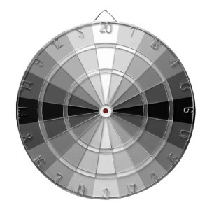 Optical Illusion Black Dart Board