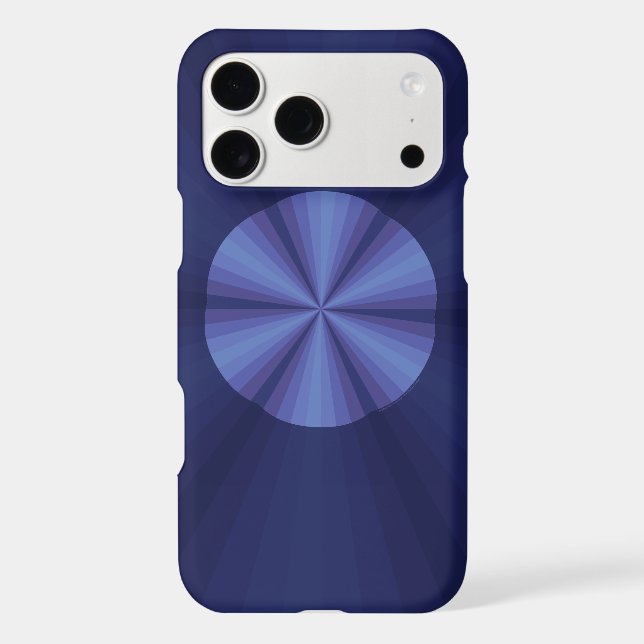 Optical Illusion Blue Case-Mate Case (Back)