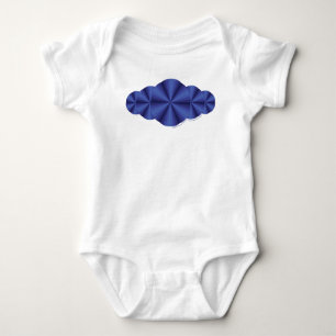 Optical Illusion Blue Kid's and Baby Light Shirt