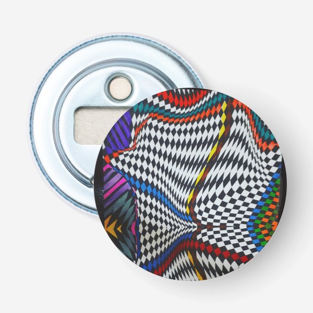 Optical Illusion Bottle Opener (Front)