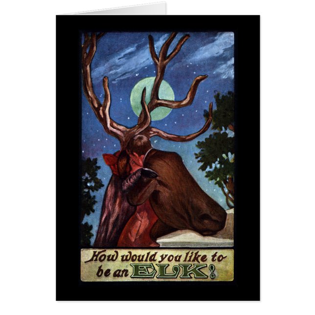 Optical Illusion Elk (Front)