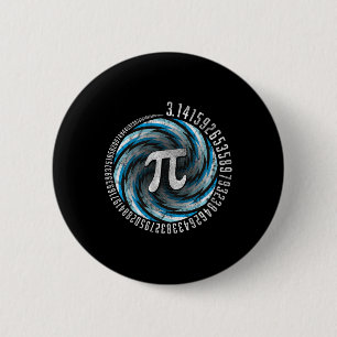 Optical Illusion Geometry Pi Math Science Stem 3.1 6 Cm Round Badge