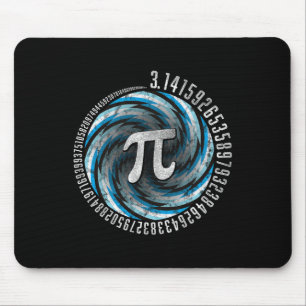 Optical Illusion Geometry Pi Math Science Stem 3.1 Mouse Pad