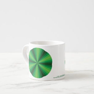 Optical Illusion Green Speciality Mug