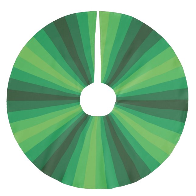 Optical Illusion Green Tree Skirt (Front)
