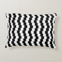 Optical Illusion Lines Squares Black