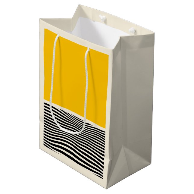 Optical Illusion     Medium Gift Bag (Front Angled)