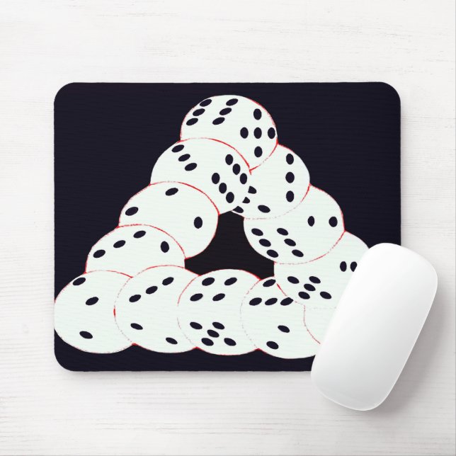 optical illusion mouse pad (With Mouse)