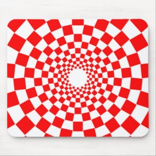 OPTICAL ILLUSION MOUSE PAD