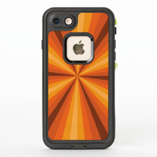 Optical Illusion Orange Lifeproof Case