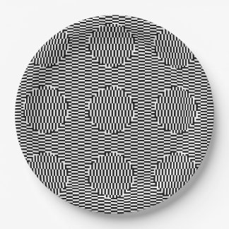 Optical Illusion Party Plates - set 3
