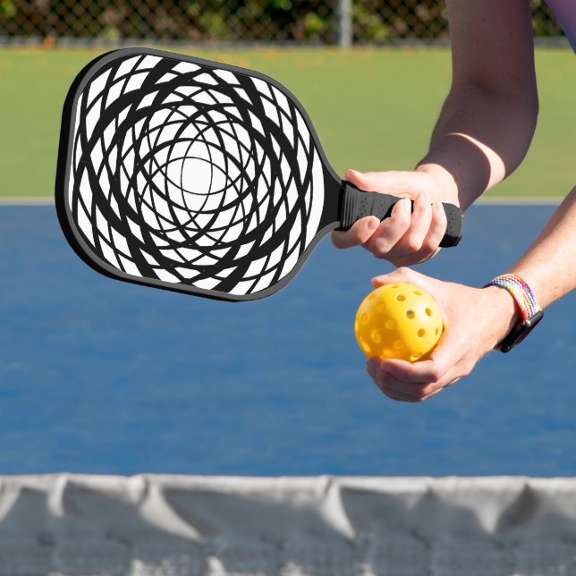 Optical illusion Pickleball Paddle (Insitu)